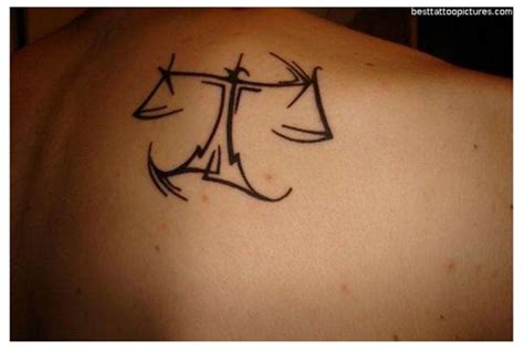 tatuajes del signo libra para hombres|33 tatuajes del signo Libra del zodiaco